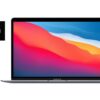 Ультрабук Apple MacBook Air 13 2020 A2337 / 13.3" (2560x1600) IPS / Apple M1 (8 ядер по 2.1 - 3.2 GHz) / 8 GB DDR3 / 250 GB SSD / Apple M1 Graphics / WebCam / MacOS