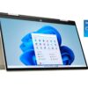 Ультрабук-трансформер HP Pavilion x360 14m-dy0033dx / 14" (1920x1080) IPS Touch / Intel Core i5-1135G7 (4 (8) ядра по 2.4 - 4.2 GHz) / 8 GB DDR4 / 512 GB SSD / Intel Iris Xe Graphics / WebCam