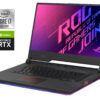 Ігровий ноутбук Б-клас Asus ROG Strix SCAR 15 G532LV / 15.6" (1920x1080) IPS / Intel Core i7-10875H (8 (16) ядер по 2.3 - 5.1 GHz) / 16 GB DDR4 / 512 GB SSD NVMe / nVidia GeForce RTX 2060, 6 GB GDDR6, 192-bit