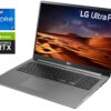 Ігровий ультрабук Б-клас LG Ultra PC 17U70Q / 17" (2560x1600) IPS / Intel Core i7-1260P (12 (16) ядер по 3.4 - 4.7 GHz) / 16 GB DDR5 / 512 GB SSD NVMe / nVidia GeForce RTX 3050 Ti, 4 GB GDDR6, 128-bit / WebCam