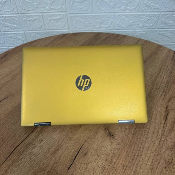 Ноутбук-трансформер Б-клас HP Pavilion x360 14m-dy1033dx Gold / 14" (1920x1080) IPS Touch / Intel Core i5-1155G7 (4 (8) ядра по 2.5 - 4.5 GHz) / 8 GB DDR4 / 512 GB SSD / Intel Iris Xe Graphics / WebCam - Зображення 3