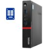 Неттоп Б-клас Lenovo ThinkCentre M700 Tiny USFF / Intel Core i3-6100T (2 (4) ядра по 3.2 GHz) / 4 GB DDR4 / 128 GB SSD M.2 / Intel HD Graphics 530 / Блок живлення в комплекті + USB-флешка 64 GB
