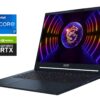 Ігровий ноутбук Б-клас MSI Stealth 14 Studio A13VF / 14" (1920x1200) IPS / Intel Core i7-13620H (10 (16) ядер по 3.6 - 4.9 GHz) / 16 GB DDR5 / 1000 GB SSD / nVidia GeForce RTX 4060, 8 GB GDDR6, 128-bit / WebCam