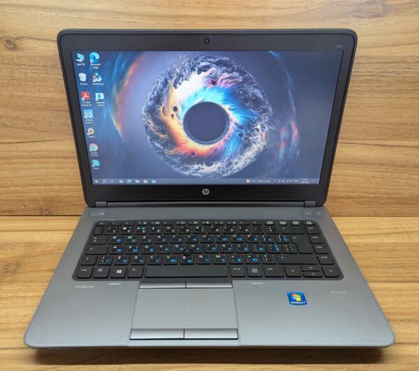Ноутбук HP ProBook 645 G1 / 14" (1366x768) TN / AMD A6-5350M (2 ядра по 2.9 - 3.5 GHz) / 8 GB DDR3 / 120 GB SSD / AMD Radeon HD 8450G / WebCam / Fingerprint / Windows 10 - Зображення 2