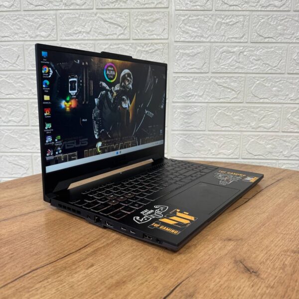 Ігровий ноутбук Asus TUF Gaming A15 FA507XV / 15.6" (1920x1080) IPS / AMD Ryzen 9 7940HS (8 (16) ядер по 4.0 - 5.2 GHz) / 16 GB DDR5 / 1000 GB SSD / nVidia GeForce RTX 4060, 8 GB GDDR6, 128-bit / WebCam - Зображення 4