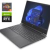 Ігровий ноутбук HP Victus 15-fb1013dx / 15.6" (1920x1080) IPS / AMD Ryzen 5 7535HS (6 (12) ядер по 3.3 - 4.55 GHz) / 16 GB DDR5 / 512 GB SSD / nVidia GeForce RTX 2050, 4 GB GDDR6, 64-bit / WebCam