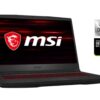 Ігровий ноутбук MSI GF65 Thin 10SDR / 15.6" (1920x1080) IPS / Intel Core i7-10750H (6 (12) ядер по 2.6 - 5.0 GHz) / 8 GB DDR4 / 512 GB SSD / nVidia GeForce GTX 1660 Ti, 6 GB GDDR6, 192-bit / WebCam