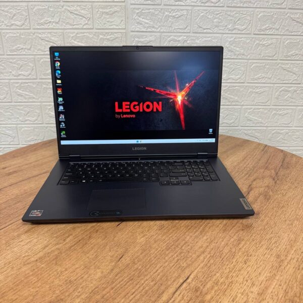 Ігровий ноутбук Б-клас Lenovo Legion 5 17ACH6H / 17.3" (1920x1080) IPS / AMD Ryzen 7 5800H (8 (16) ядер 3.2 - 4.4 GHz) / 16 GB DDR4 / 512 GB SSD / nVidia GeForce RTX 3060, 6 GB GDDR6, 192-bit / WebCam - Зображення 2