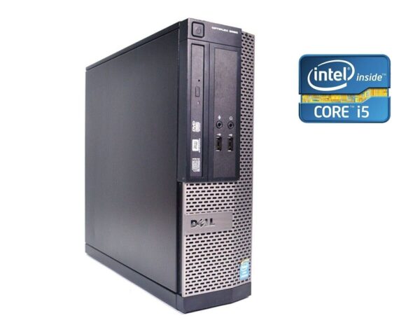 ПК Dell OptiPlex 3020 SFF / Intel Core i5-4590 (4 ядра по 3.3 - 3.7 GHz) / 8 GB DDR3 / 500 GB HDD / Intel HD Graphics 4600 / DVD-RW + USB-флешка 64 GB