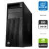 Робоча станція HP Workstation Z440 Tower / Intel Xeon E5-2697 v3 (14 (28) ядер по 2.6 - 3.6 GHz) / 32 GB DDR4 ECC / 240 GB SSD / nVidia Quadro K2200, 4 GB GDDR5, 128-bit / 700W / DVD-ROM