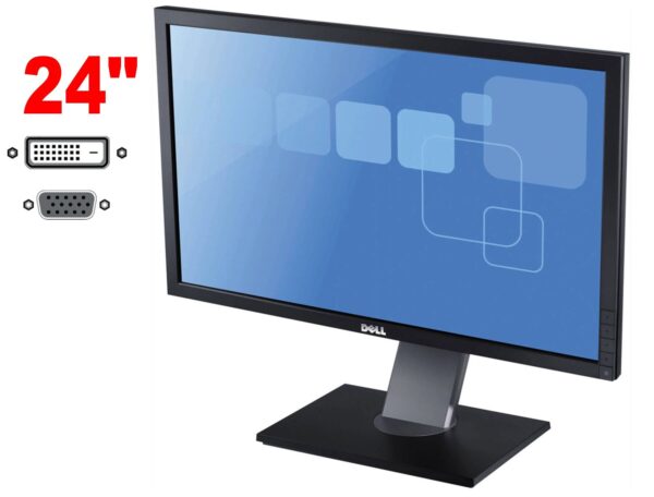 Монітор Dell P2411Hb / 24" (1920x1080) TN / 1x DVI, 1xVGA, 2x USB 2.0 / VESA 100x100