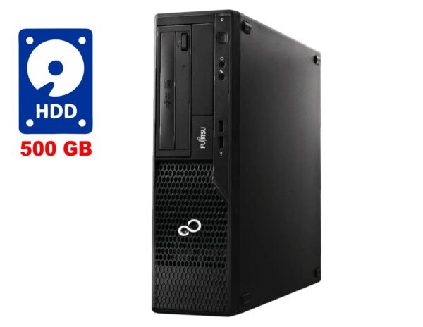 ПК Fujitsu Esprimo E510 E85+ SFF / Intel Core i3-3220 (2 (4) ядра по 3.3 GHz) / 8 GB DDR3 / 500 GB HDD / Intel HD Graphics 2500 / DVD-ROM