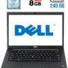 Ноутбук Б-клас Dell Latitude 7480 / 14" (1920x1080) IPS / Intel Core i7-7600U (2 (4) ядра по 2.8 - 3.9 GHz) / 8 GB DDR4 / 240 GB SSD M.2 / Intel HD Graphics 620 / WebCam