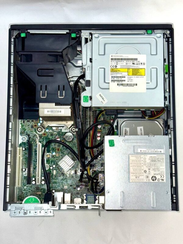 Комп'ютер HP Compaq 8200 Elite SFF / Intel Core i7-2600 (4 (8) ядра по 3.4 - 3.8 GHz) / 8 GB DDR3 / 120 GB SSD + 500 GB HDD / Intel HD Graphics 2000 / DVD-ROM - Зображення 6