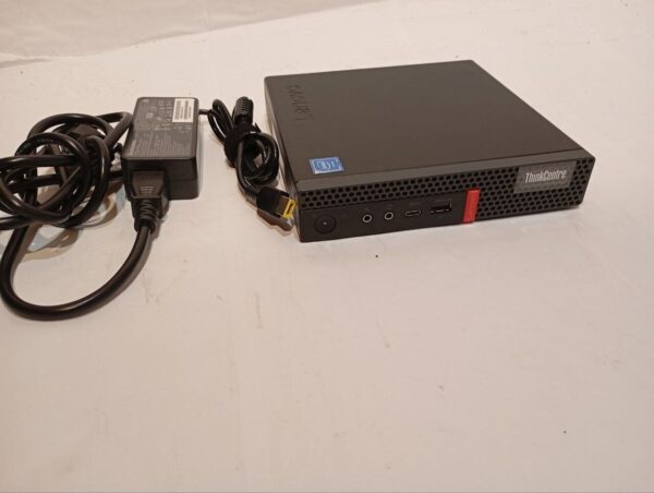 Неттоп Lenovo ThinkCentre M70q USFF / Intel Celeron G4900T (2 ядра по 2.9 GHz) / 4 GB DDR4 / 128 GB SSD / Intel UHD Graphics 610 + USB-флешка 64 GB - Зображення 5