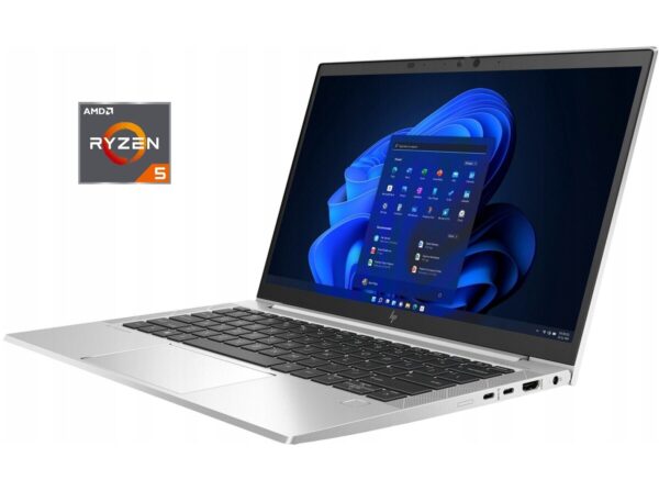 Ультрабук HP EliteBook 835 G7 / 13.3" (1920x1080) IPS / AMD Ryzen 5 PRO 4650U (6 (12) ядер по 2.1 - 4.0 GHz) / 16 GB DDR4 / 256 GB SSD M.2 / AMD Radeon RX Vega 6 Graphics / WebCam