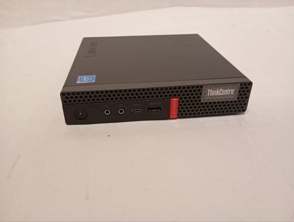 Неттоп Lenovo ThinkCentre M70q USFF / Intel Celeron G4900T (2 ядра по 2.9 GHz) / 4 GB DDR4 / 128 GB SSD / Intel UHD Graphics 610 + USB-флешка 64 GB - Зображення 2