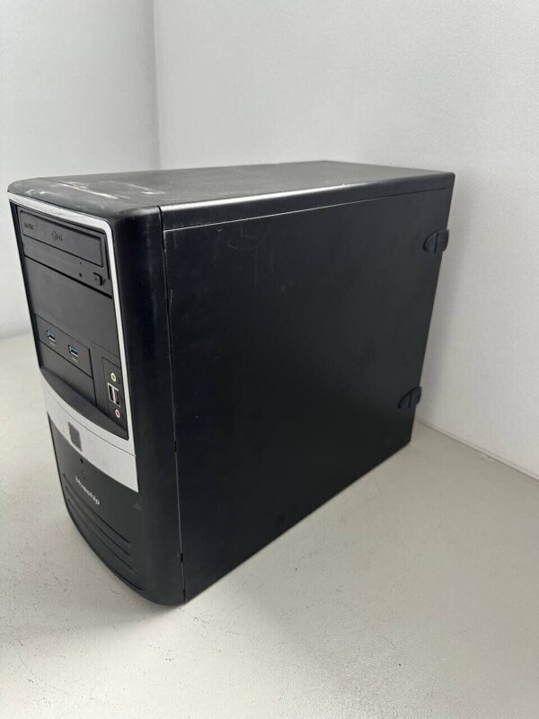 Комп'ютер Bluechip Tower / Intel Core i3-6100 (2 (4) ядра по 3.7 GHz) / 8 GB DDR3 / 500 GB HDD / Intel HD Graphics 530 / DVD-ROM / VGA - Зображення 4