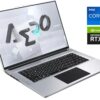 Ігровий ноутбук Б-клас Gigabyte Aero 16 XE5 / 16" (3840x2400) OLED / Intel Core i7-12700H (14 (20) ядер по 3.5 - 4.7 GHz) / 16 GB DDR5 / 1000 GB SSD / nVidia GeForce RTX 3070 Ti, 8 GB GDDR6, 256-bit / WebCam
