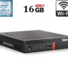 Неттоп Lenovo ThinkCentre M720q Tiny USFF / Intel Core i5-8400T (6 ядер по 1.7 - 3.3 GHz) / 16 GB DDR4 / 240 GB SSD / Intel UHD Graphics 630 / USB 3.1 / Wi-Fi / Блок живлення в комплекті