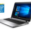 Ноутбук Б-клас HP ProBook 450 G3 / 15.6" (1920x1080) TN / Intel Core i7-6500U (2 (4) ядра по 2.5 - 3.1 GHz) / 8 GB DDR3 / 250 GB SSD / Intel HD Graphics 520 / WebCam / DVD-ROM