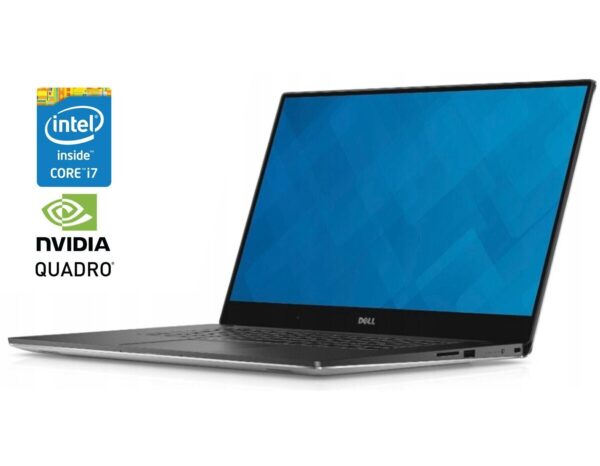 Мобільна робоча станція Б-клас Dell Precision 5510 / 15.6" (1920x1080) IPS / Intel Core i7-6820HQ (4 (8) ядра по 2.7 - 3.6 GHz) / 8 GB DDR4 / 256 GB SSD / nVidia Quadro M1000M, 2 GB GDDR5, 128-bit / WebCam