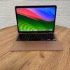 Ультрабук Б-клас Apple MacBook Air 13 2020 A2337 Gold / 13.3" (2560x1600) IPS / Apple M1 (8 ядер по 2.1 - 3.2 GHz) / 8 GB DDR3 / 256 GB SSD / Apple M1 Graphics / WebCam / MacOS - Зображення 2