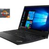 Ноутбук Б-клас Lenovo ThinkPad E585 / 15.6" (1920x1080) IPS / AMD Ryzen 5 2500U (4 (8) ядра по 2.0 - 3.6 GHz) / 8 GB DDR4 / 256 GB SSD NVMe / AMD Radeon Vega 8 Graphics / WebCam