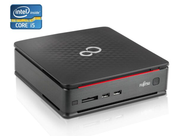 Неттоп Fujitsu Esprimo Q510 USFF / Intel Core i5-3570S (4 ядра по 3.1 - 3.8 GHz) / 8 GB DDR3 / 256 GB SSD / Intel HD Graphics 2500