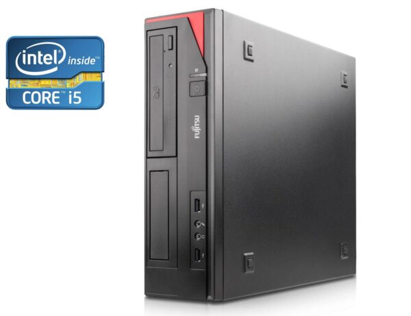 ПК Fujitsu Esprimo E520 E85+ SFF / Intel Core i5-4670 (4 ядра по 3.4 - 3.8 GHz) / 8 GB DDR3 / 500 GB HDD / Intel HD Graphics 4600 / DVD-ROM