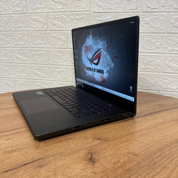 Ігровий ноутбук Asus ROG Zephyrus GA503RW / 15.6" (1920x1080) IPS / AMD Ryzen 9 6900HS (8 (16) ядер по 3.3 - 4.9 GHz) / 16 GB DDR5 / 1000 GB SSD NVMe / nVidia GeForce RTX 3070 Ti, 8 GB GDDR6, 256-bit / WebCam - Зображення 4
