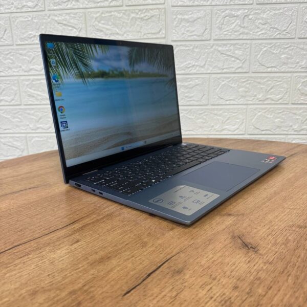 Ультрабук-трансформер Б-клас Dell Inspiron 14 7435 / 14" (1920x1200) IPS Touch / AMD Ryzen 5 7530U (6 (12) ядер по 2.0 - 4.5 GHz) / 8 GB DDR4 / 512 GB SSD / AMD Radeon RX Vega 7 Graphics / WebCam - Зображення 4