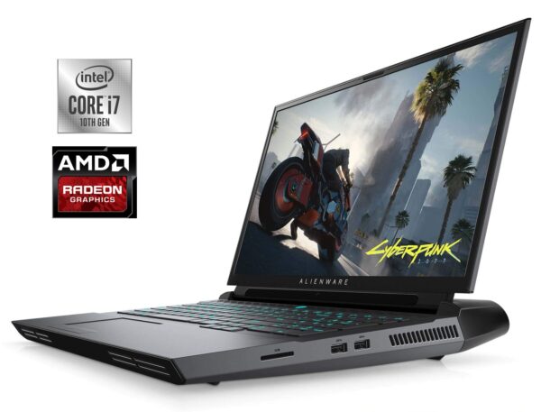 Ігровий ноутбук Dell Alienware Area 51M R2 / 17.3" (1920x1080) IPS / Intel Core i7-10700 (8 (16) ядер по 2.9 - 4.8 GHz) / 16 GB DDR4 / 512 GB SSD / AMD Radeon RX 5700M, 8 GB GDDR6, 256-bit / WebCam