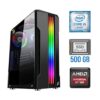 Ігровий ПК Tower / Intel Core i5-6400 (4 ядра по 2.7 - 3.3 GHz) / 16 GB DDR4 / 500 GB SSD / AMD Radeon RX 580, 8 GB GDDR5, 256-bit