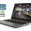 Мобільна робоча станція HP ZBook 15 G6 / 15.6" (1920x1080) IPS / Intel Core i5-9300H (4 (8) ядра по 2.4 - 4.1 GHz) / 16 GB DDR4 / 512 GB SSD / nVidia Quadro T1000, 4 GB GDDR5, 128-bit / WebCam