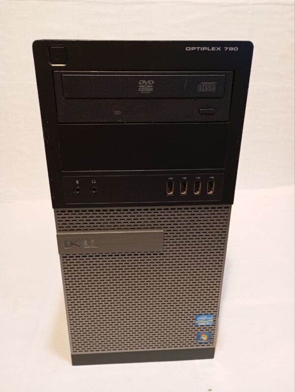 ПК Б-клас Dell OptiPlex 790 Tower / Intel Core i5-2300 (4 ядра по 2.8 - 3.1 GHz) / 8 GB DDR3 / 120 GB SSD / Intel HD Graphics 2000 / DVD-RW + USB-флешка 64 GB - Зображення 2