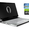 Ігровий ноутбук Б-клас Dell Alienware m15 R2 White / 15.6" (3840x2160) OLED / Intel Core i9-9980HK (8 (16) ядер по 2.4 - 5.0 GHz) / 16 GB DDR4 / 1000 GB SSD / nVidia GeForce RTX 2080 Max-Q, 8 GB GDDR6, 256-bit / WebCam