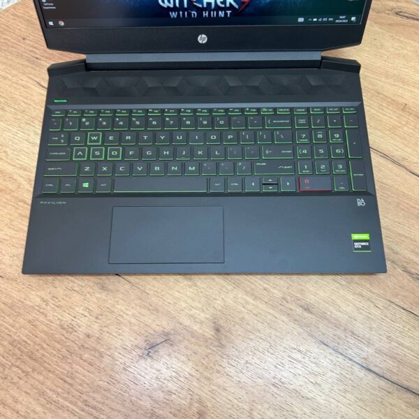 Ігровий ноутбук Б-клас HP Pavilion 15-ec1010nr / 15.6" (1920x1080) IPS / AMD Ryzen 5 4600H (6 (12) ядер по 3.0 - 4.0 GHz) / 8 GB DDR4 / 512 GB SSD / nVidia GeForce GTX 1650, 4 GB GDDR6, 128-bit / WebCam - Зображення 7