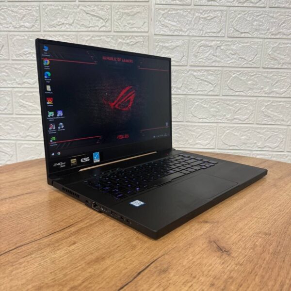 Ігровий ноутбук Б-клас Asus ROG Zephyrus GU502GW / 15.6" (1920x1080) IPS / Intel Core i7-9750H (6 (12) ядра по 2.6 - 4.5 GHz) / 16 GB DDR4 / 500 GB SSD / nVidia GeForce RTX 2070 Max-Q, 8 GB GDDR6, 256-bit / WebCam - Зображення 4
