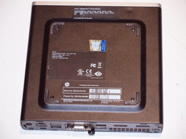 Неттоп HP EliteDesk 800 G4 Desktop Mini USFF / Intel Core i5-8500 (6 ядер по 3.0 - 4.1 GHz) / 8 GB DDR4 / 128 GB SSD / Intel UHD Graphics 630 / DisplayPort + Блок живлення - Зображення 5