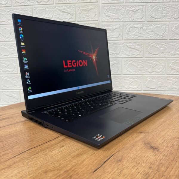 Ігровий ноутбук Б-клас Lenovo Legion 5 17ACH6H / 17.3" (1920x1080) IPS / AMD Ryzen 7 5800H (8 (16) ядер 3.2 - 4.4 GHz) / 16 GB DDR4 / 512 GB SSD / nVidia GeForce RTX 3060, 6 GB GDDR6, 192-bit / WebCam - Зображення 4