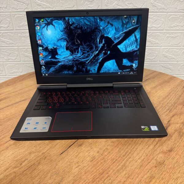 Ігровий ноутбук Б-клас Dell Inspiron G5 5587 / 15.6" (1920x1080) IPS / Intel Core i5-8300H (4 (8) ядра по 2.3 - 4.0 GHz) / 16 GB DDR4 / 128 GB SSD M.2 + 1000 GB HDD / nVidia GeForce GTX 1060 Max-Q, 6 GB GDDR5, 192-bit / WebCam - Зображення 2