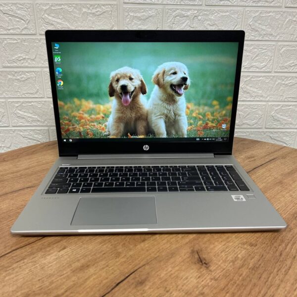 Ноутбук Б-клас HP ProBook 450 G7 / 15.6" (1920x1080) IPS / Intel Core i5-10210U (4 (8) ядра по 1.6 - 4.2 GHz) / 16 GB DDR4 / 256 GB SSD / Intel UHD Graphics / WebCam - Зображення 2