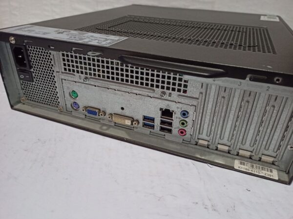 Комплект ПК: Fujitsu Esprimo E420 E85+ SFF / Intel Core i3-4160 (2 (4) ядра по 3.6 GHz) / 8 GB DDR3 / 500 GB HDD / Intel HD Graphics 4400 + Монітор Acer P195HQ / 19" (1366x768) TN / 1x DVI, 1x VGA - Зображення 5