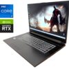 Ігровий ноутбук Sager NH77HK / 17.3" (1920x1080) IPS / Intel Core i7-11800H (8 (16) ядра по 2.3 - 4.6 GHz) / 16 GB DDR4 / 500 GB SSD / nVidia GeForce RTX 3050 Ti, 4 GB GDDR6, 128-bit / WebCam