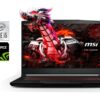 Ігровий ноутбук MSI GF63 Thin 10SC / 15.6" (1920x1080) IPS / Intel Core i5-10500H (6 (12) ядер по 2.5 - 4.5 GHz) / 16 GB DDR4 / 128 GB SSD NVMe + 1000 GB HDD / nVidia GeForce GTX 1650 Max-Q, 4 GB GDDR6, 128-bit / WebCam