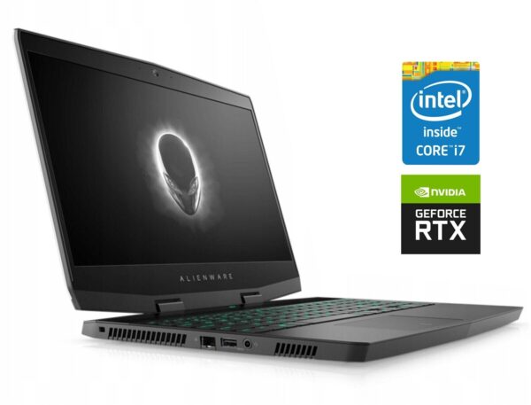 Ігровий ноутбук Б-клас Dell Alienware m15 / 15.6" (1920x1080) IPS / Intel Core i7-8750H (6 (12) ядер по 2.2 - 4.1 GHz) / 16 GB DDR4 / 512 GB SSD / nVidia GeForce RTX 2060, 6 GB GDDR6, 192-bit / WebCam