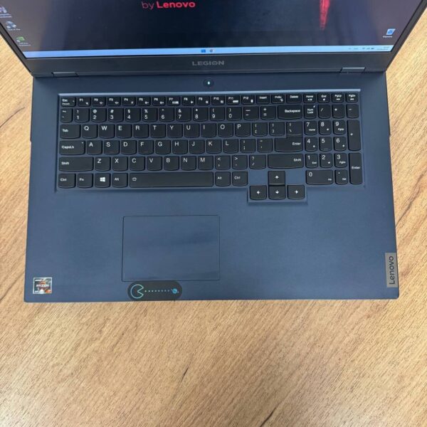 Ігровий ноутбук Б-клас Lenovo Legion 5 17ACH6H / 17.3" (1920x1080) IPS / AMD Ryzen 7 5800H (8 (16) ядер 3.2 - 4.4 GHz) / 16 GB DDR4 / 512 GB SSD / nVidia GeForce RTX 3060, 6 GB GDDR6, 192-bit / WebCam - Зображення 7