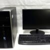 Комплект ПК: HP Compaq 8300 Elite Convertible Tower / Intel Core i5-3470 (4 ядра по 3.2 - 3.6 GHz) / 16 GB DDR3 / 120 GB SSD + 500 GB HDD / Intel Graphics + Монітор Б-клас Samsung SyncMaster E2220NW / 22" (1680x1050) TN + Клавіатура, мишка, кабелі - Зображення 2