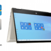 Ноутбук-трансформер HP Pavilion x360 14m-dw0023dx / 14" (1920x1080) IPS Touch / Intel Core i5-1035G1 (4 (8) ядра по 1.0 - 3.6 GHz) / 16 GB DDR4 / 512 GB SSD / Intel UHD Graphics / WebCam / TouchID / Windows 10